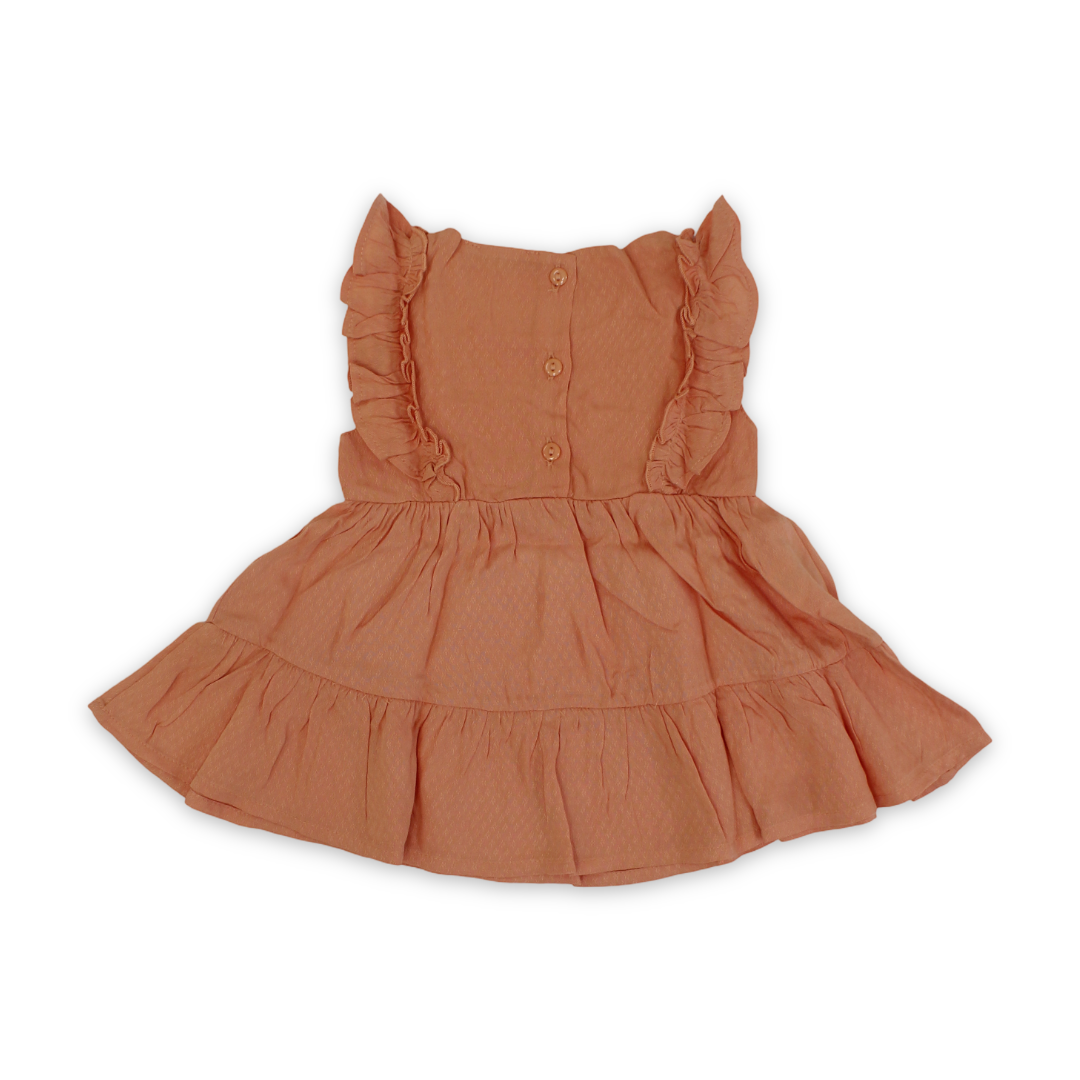 Baby Girls Cotton Sleeveless Dress