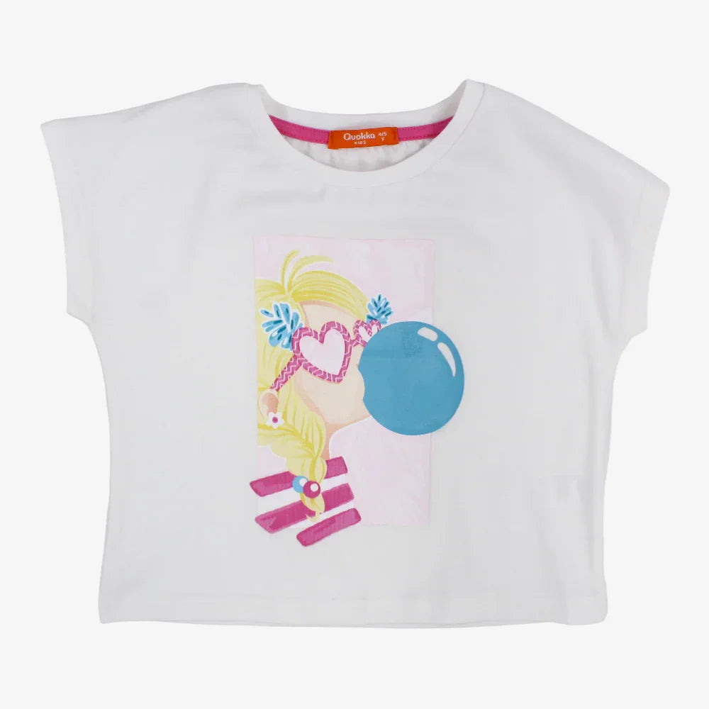 Girls Cotton Blouse –  Half Sleeve