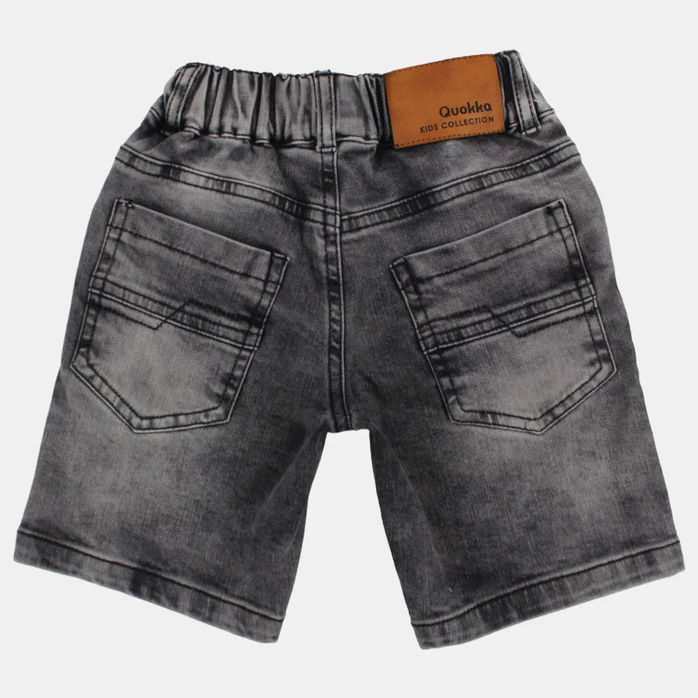 Boys Faded Jean Shorts