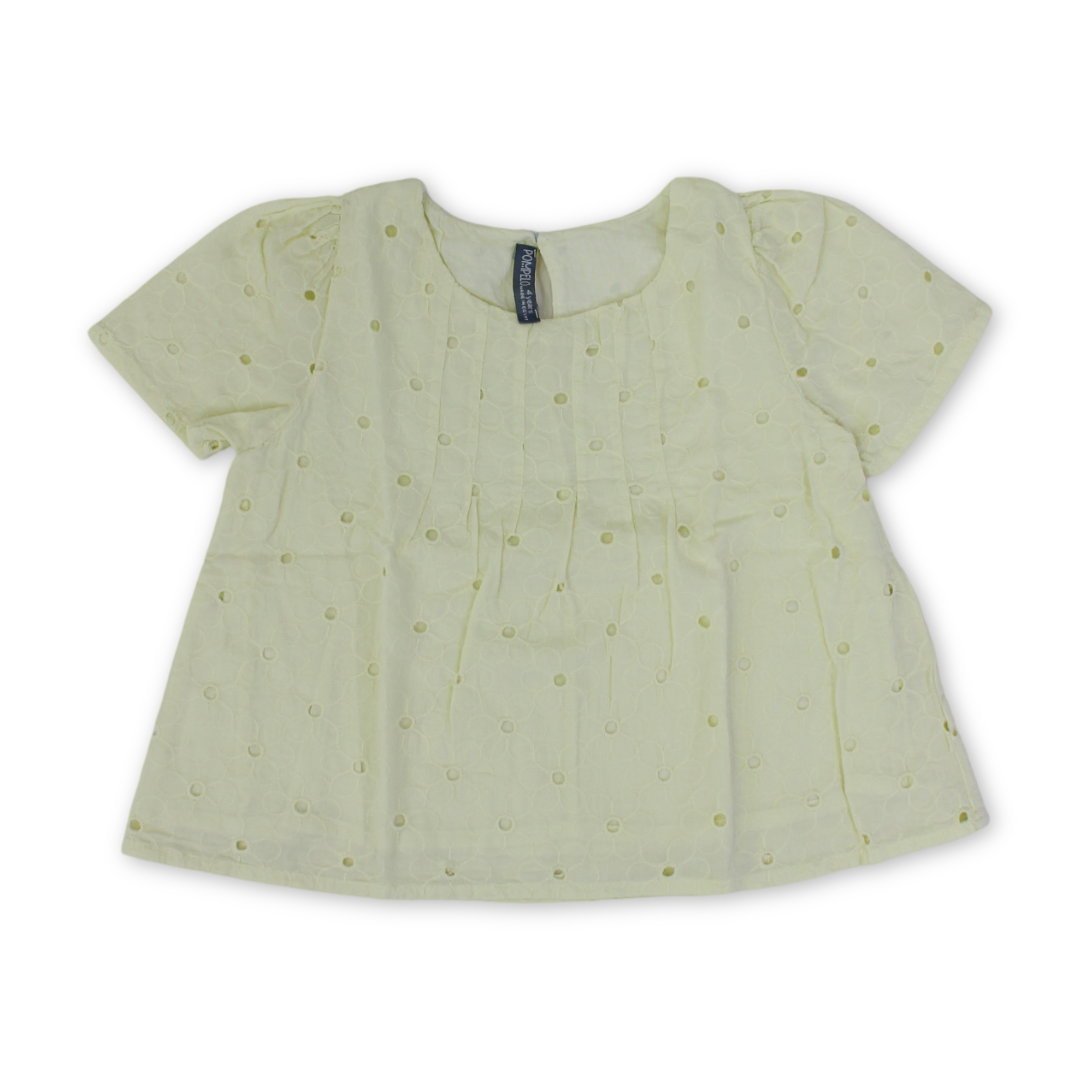 Baby Girls Cotton Blouse - Clothing - Pompelo