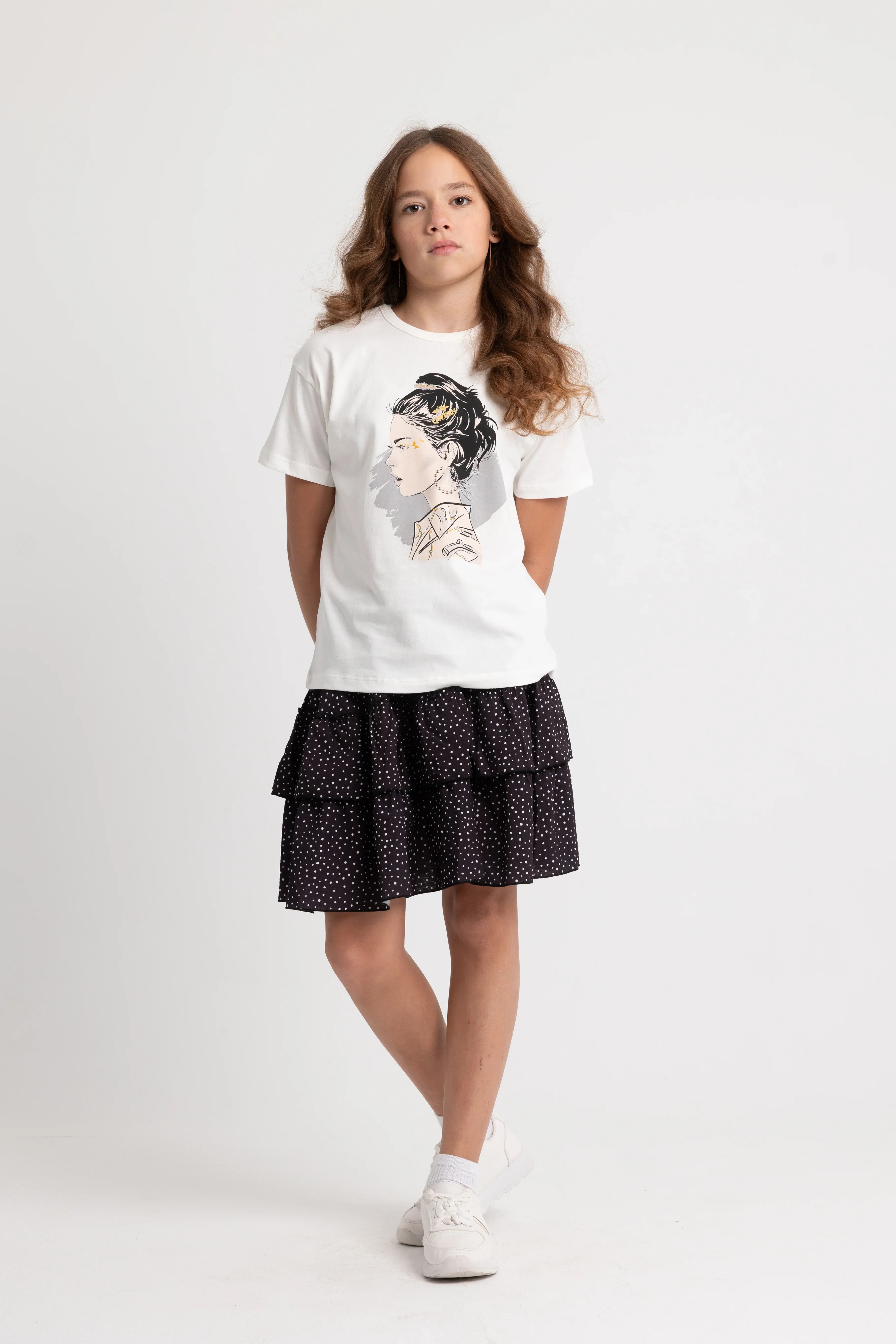 Girls  Cotton T-Shirt – Short Sleeve