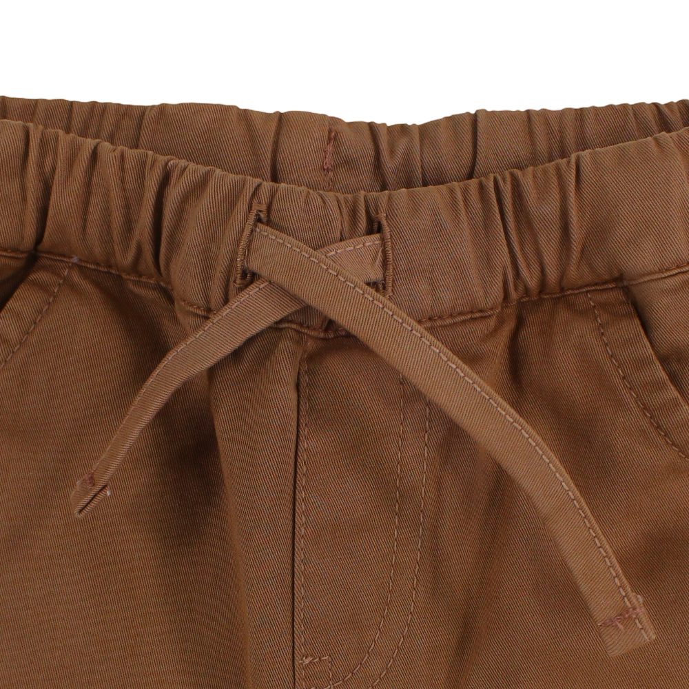 Baby Boys Plain Gabardine Cargo Pants
