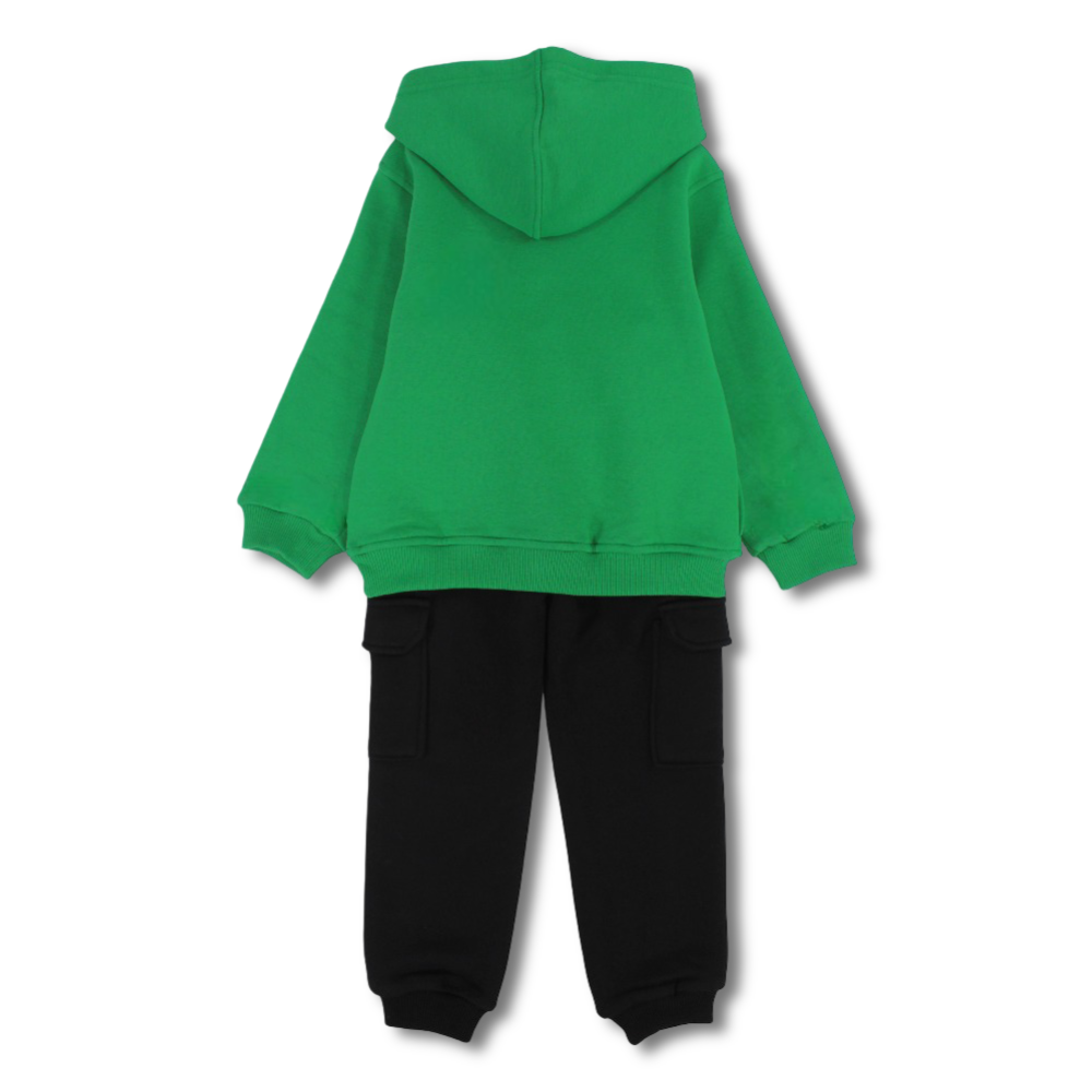 Boys Cotton Two-Piece Outfit Set - “Friends” Design