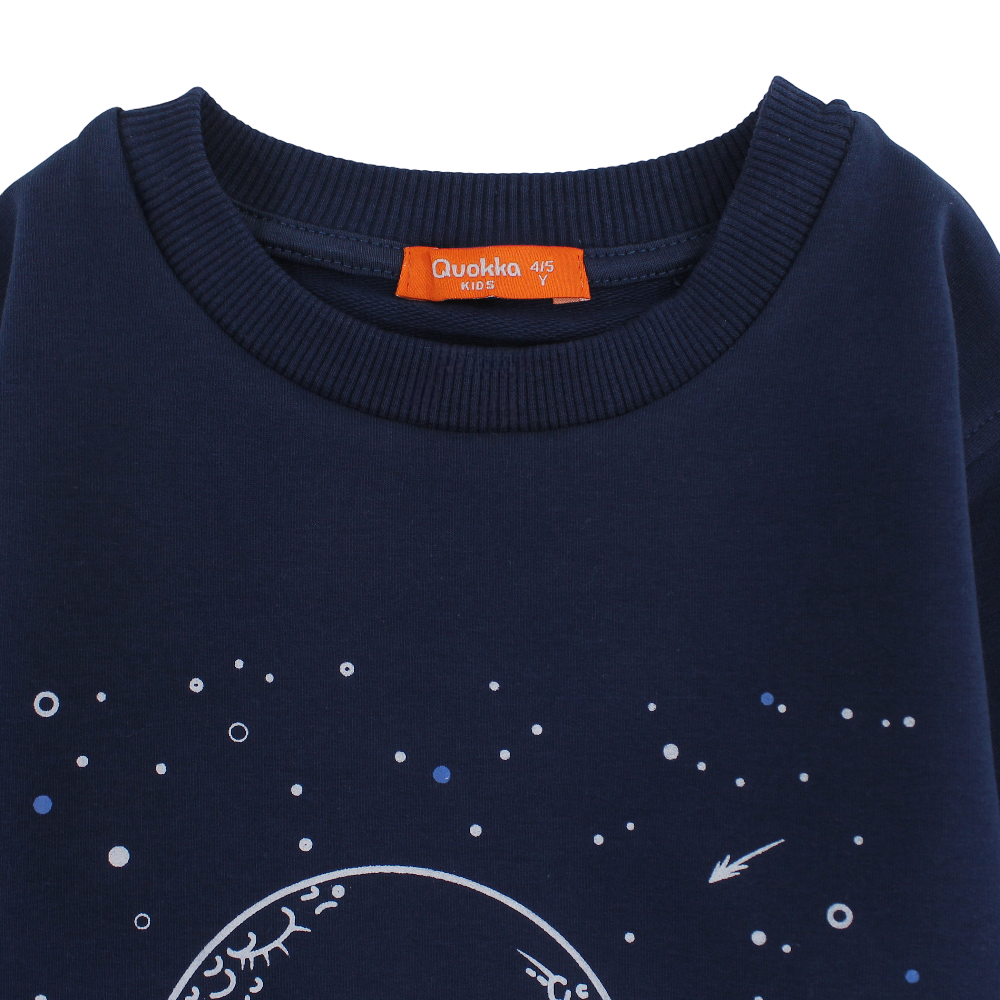 Boys Cotton Sweatshirt - Car Print