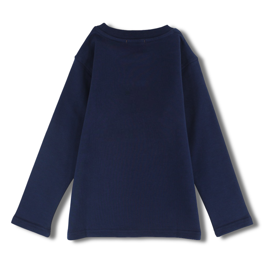 Boys Cotton Sweatshirt - Car Print