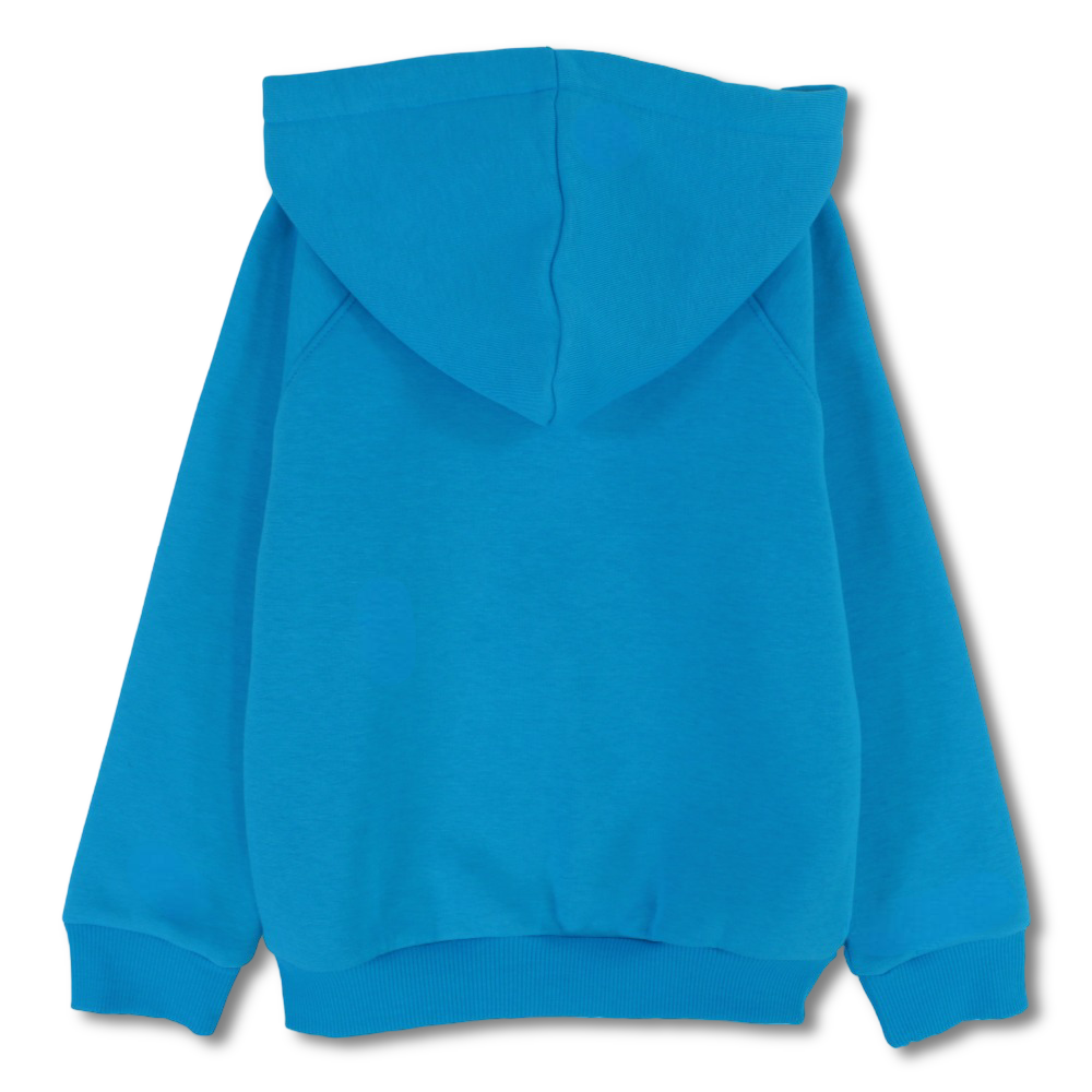 Boys Cotton Zip-Up Hoodie - Soft Inner Lining