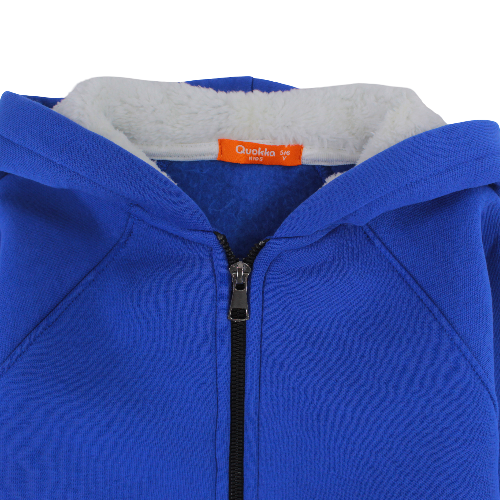 Boys Cotton Zip-Up Hoodie - Soft Inner Lining
