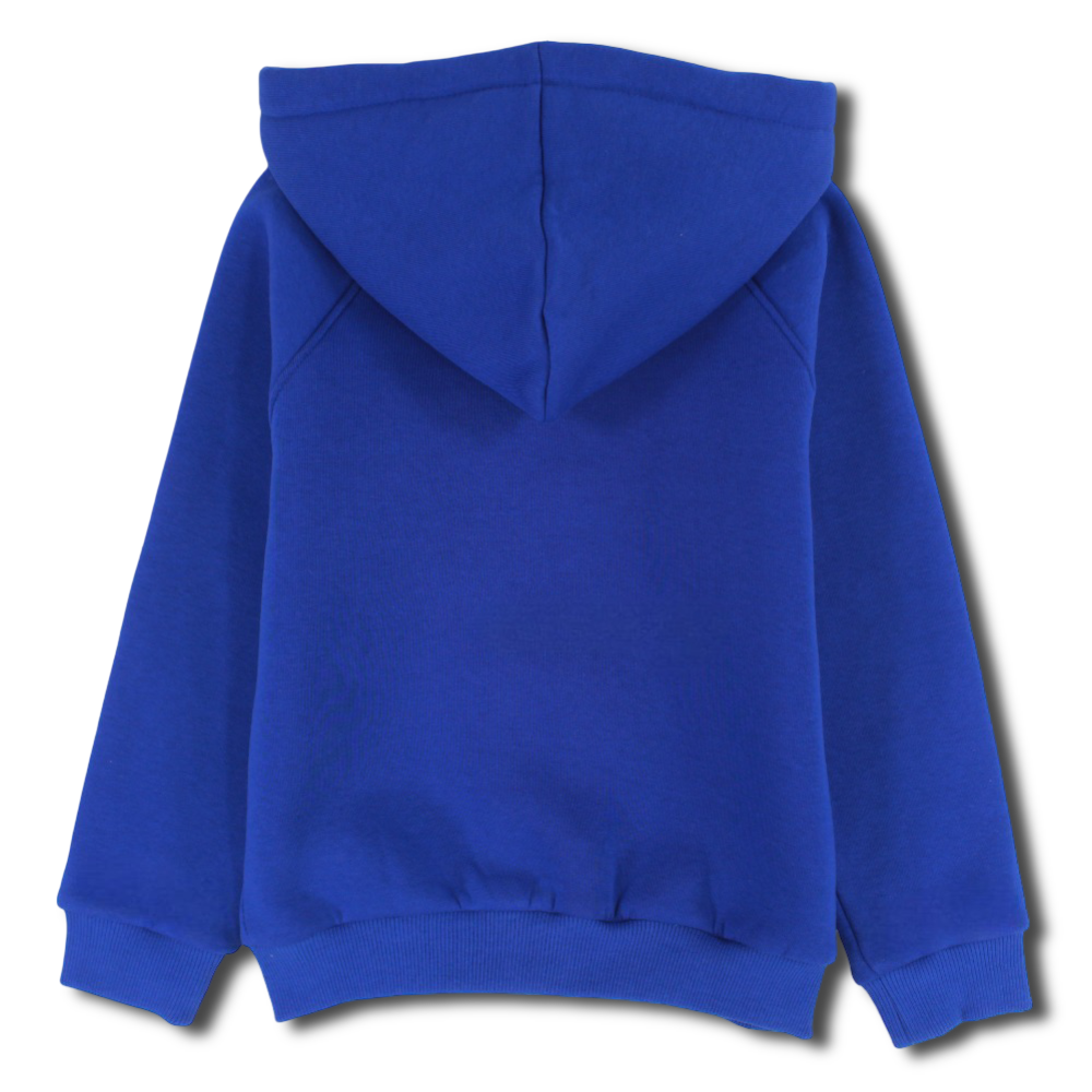 Boys Cotton Zip-Up Hoodie - Soft Inner Lining