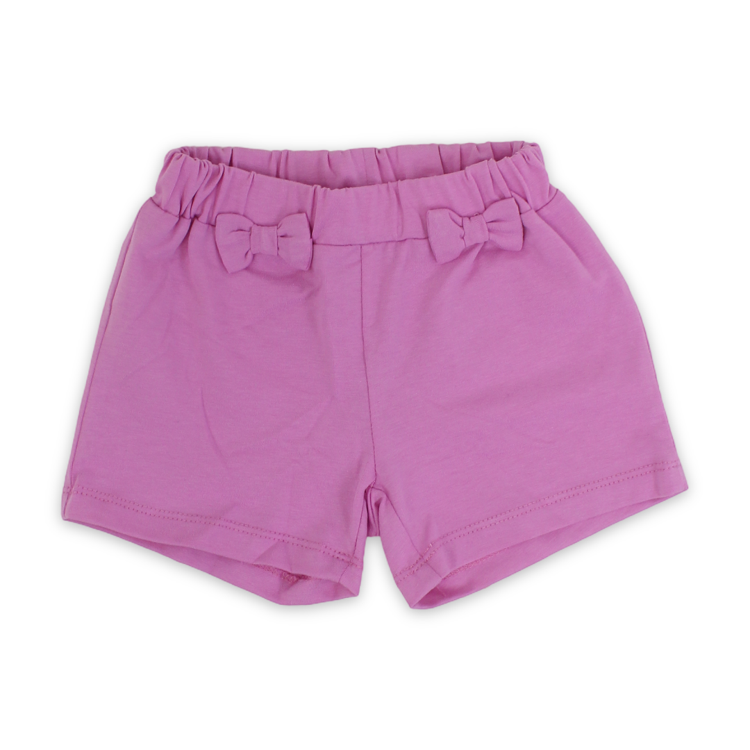 Baby Girls Cotton Short – Fuchsia - Clothing - Pompelo