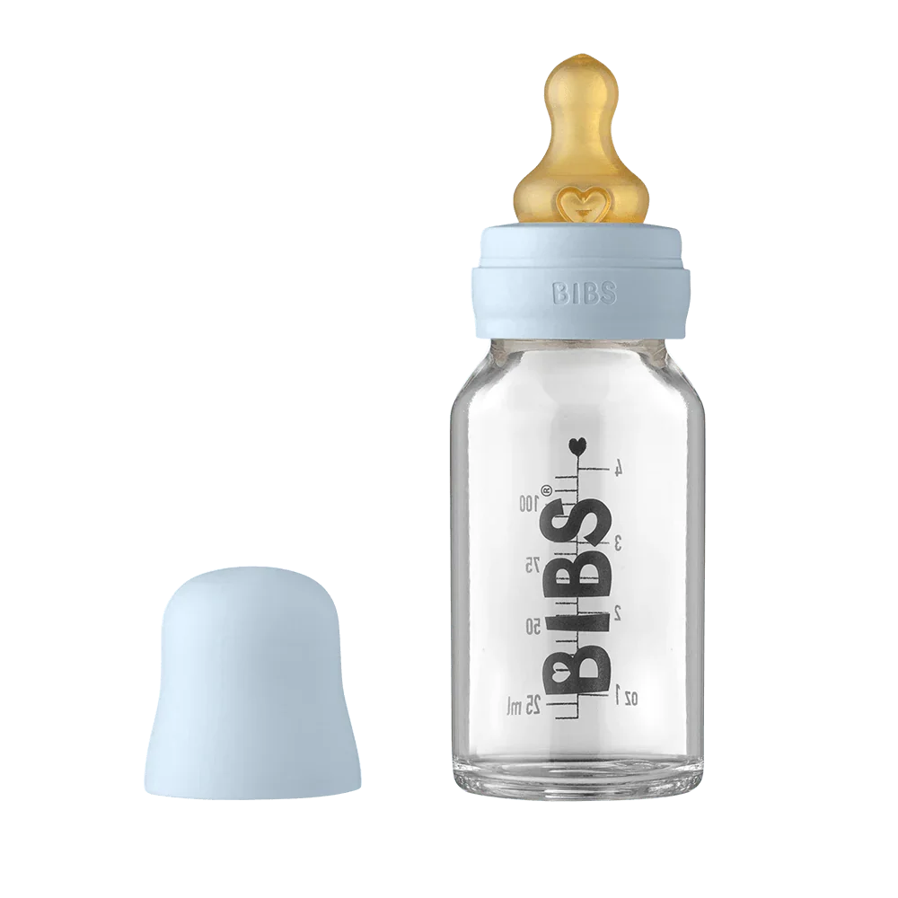 Light Blue 110 ml Baby Bottle Set for Baby Boys