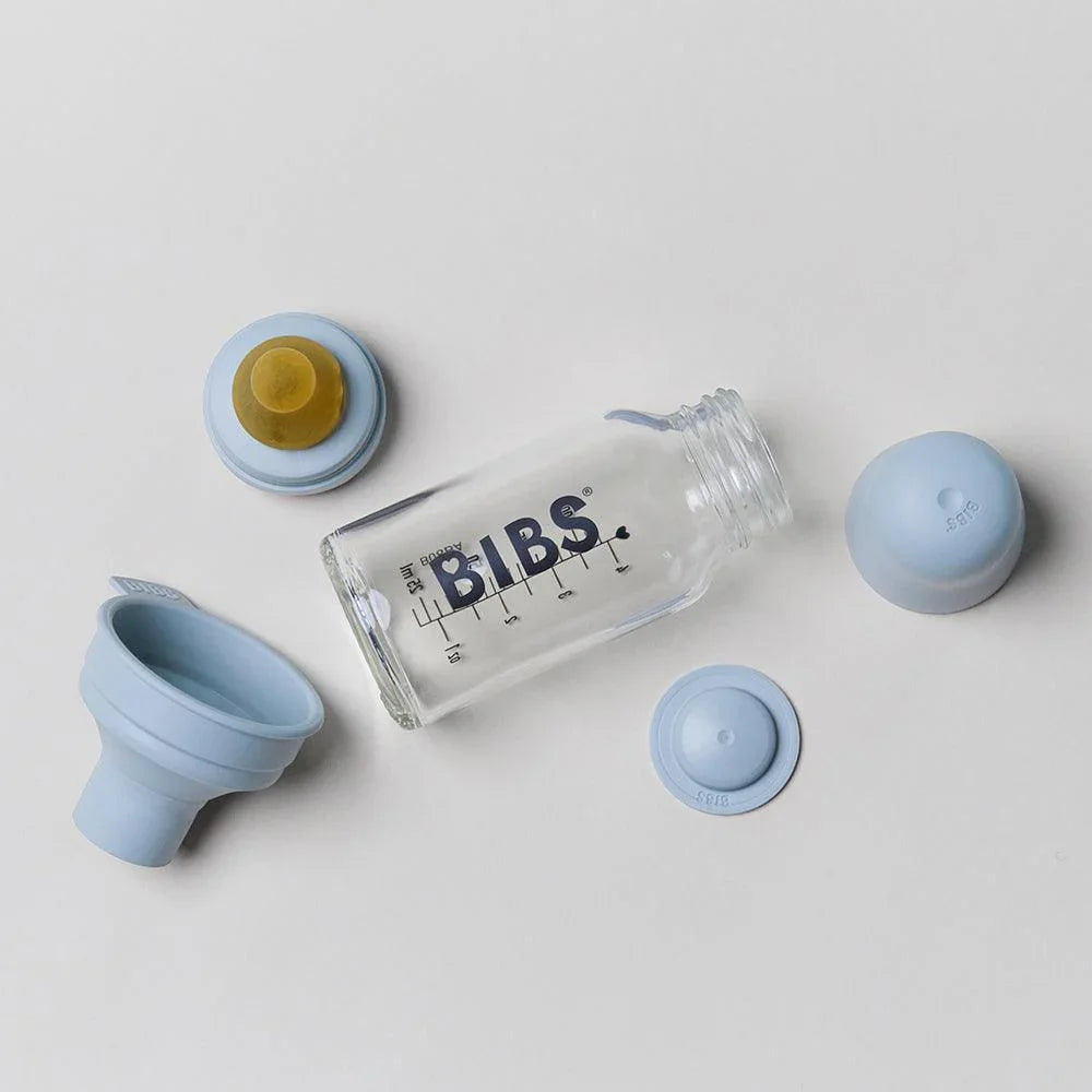 Light Blue 110 ml Baby Bottle Set for Baby Boys