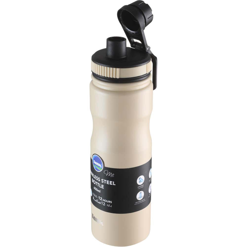 Tank Stainless Steel Insulated Bottle 650ml – Off White
