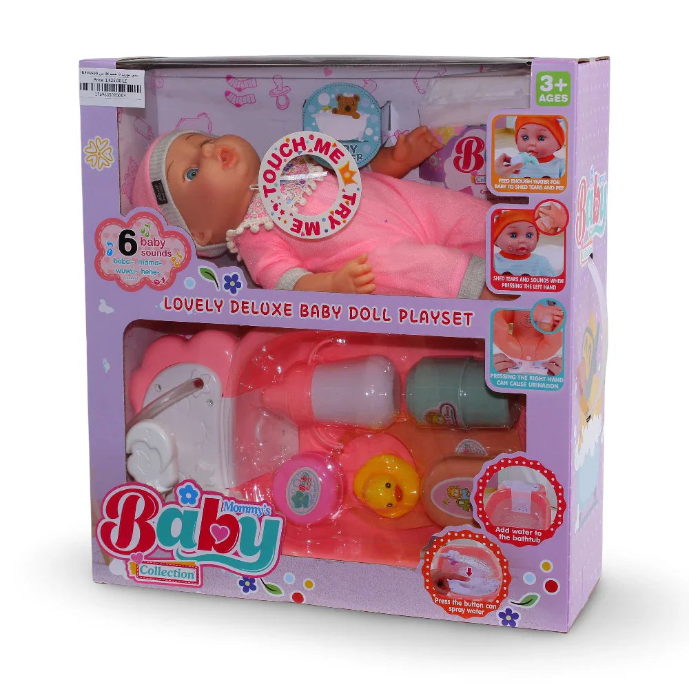 Mommy's Baby Collection Baby Doll Play Set - Toys - OKO
