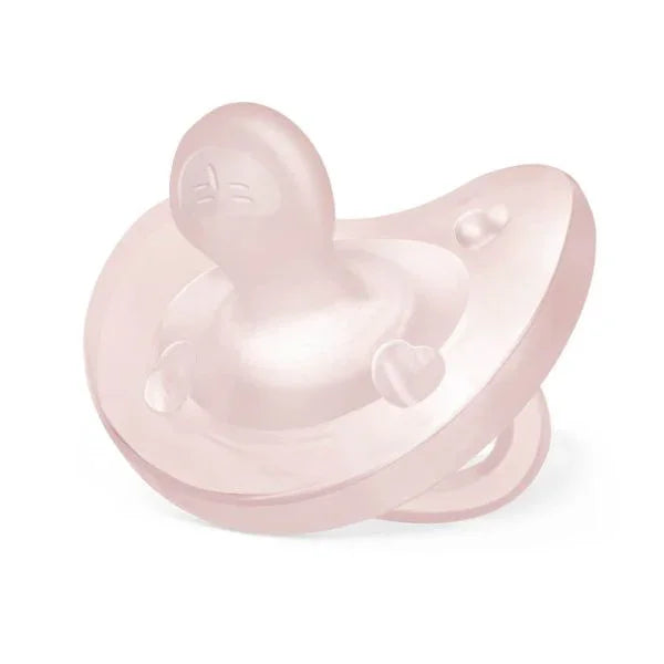 Chicco Silicone Physio Forma Soft Soother - Pink