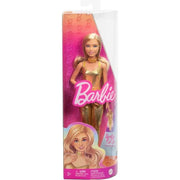 Barbie Blonde Doll with Golden Jumpsuit