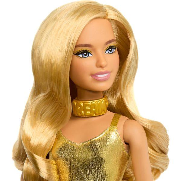 Barbie Blonde Doll with Golden Jumpsuit