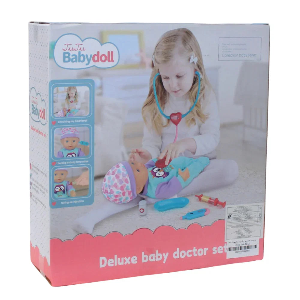 Tutu Baby Doll Deluxe Baby Doctor Set