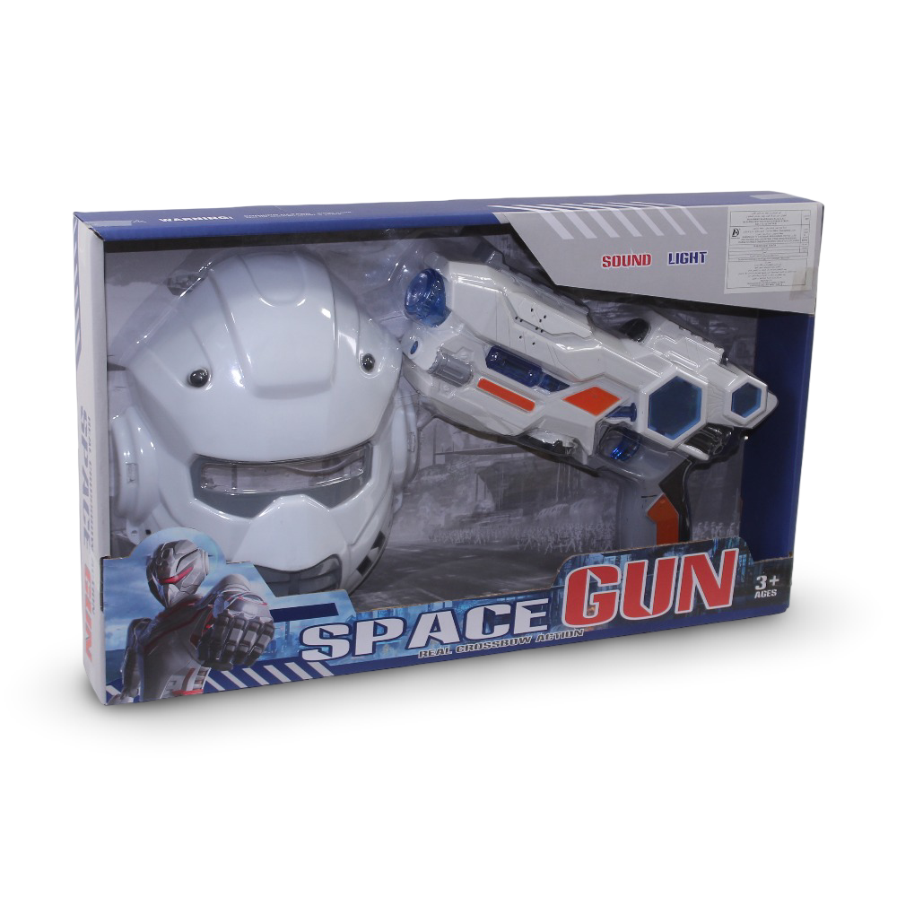 Space Gun with Light & Sound Play Set - Toys - OKO