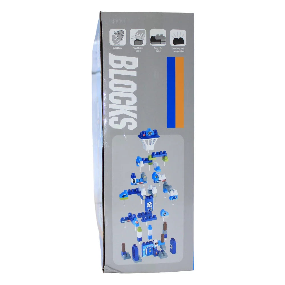 Police Station Building Blocks – 80 Pieces