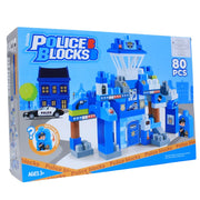 Police Station Building Blocks – 80 Pieces