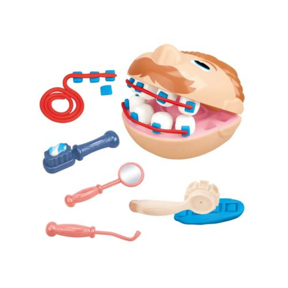 Magic Dough Happy Color Mud Dentist Set - Toys