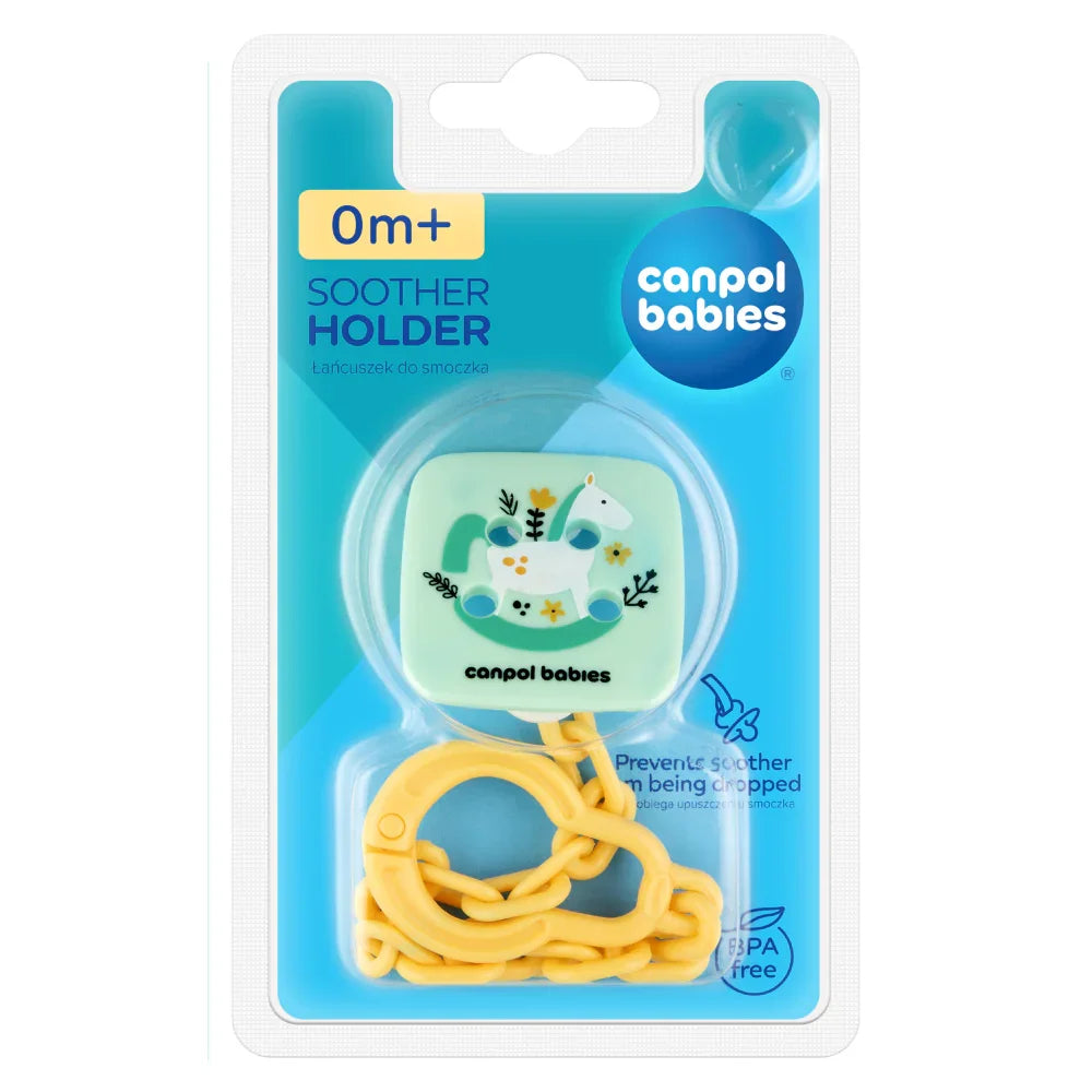 Canpol Babies Soother Holder - Green - Baby Essentials