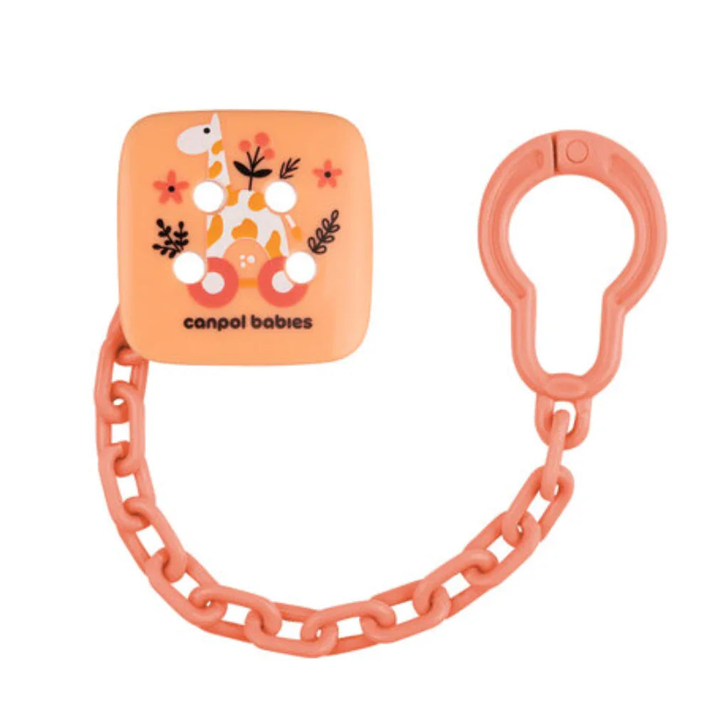 Canpol Babies Soother Holder - Pink