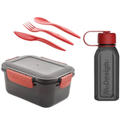 M-Design Lunch Set - 1.1 L Red/Black