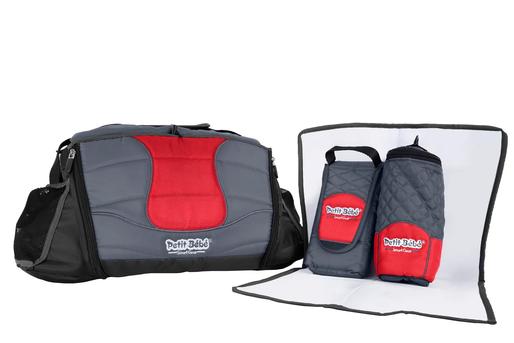 Petit Bebe Smart Gear Diaper Bag – Red