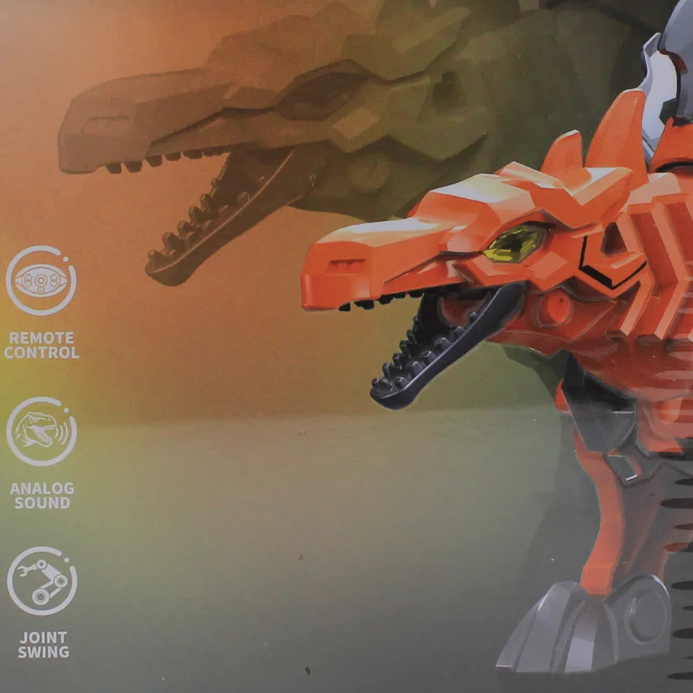 Remote Control Mecha Stegosaurus Building Blocks - 45 Pieces