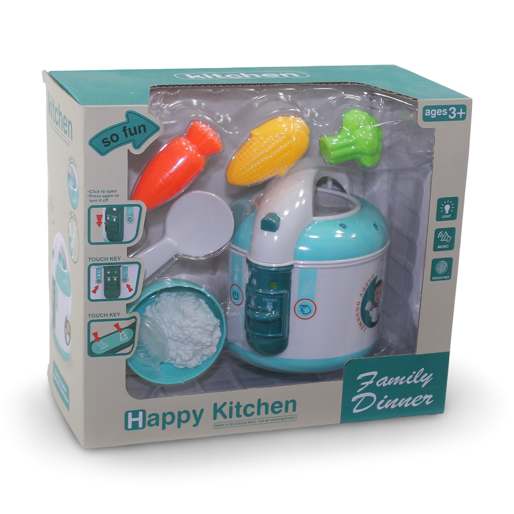 Happy Kitchen Rice Cooker Toy Set - Toys