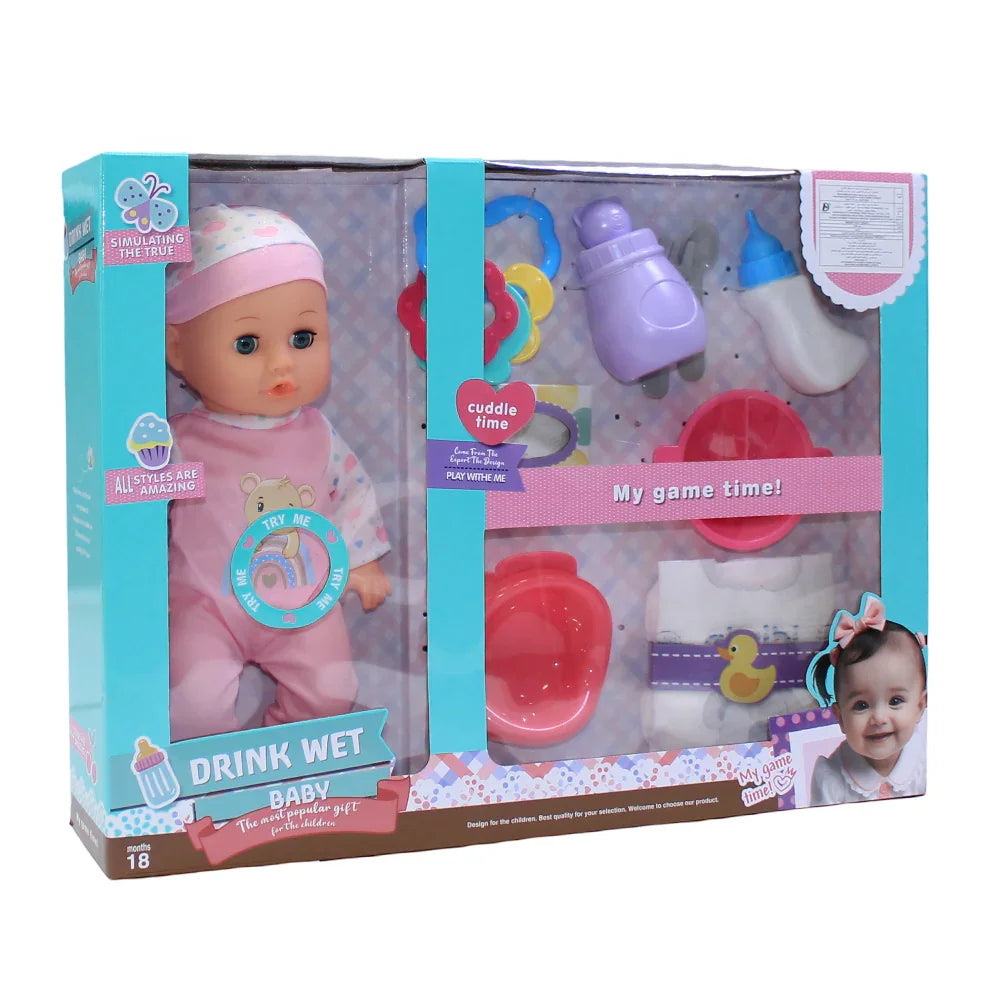 Drink Wet Baby Doll with 12 Sounds