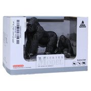 The World of Animals Model Series - 2 Gorillas Figurines