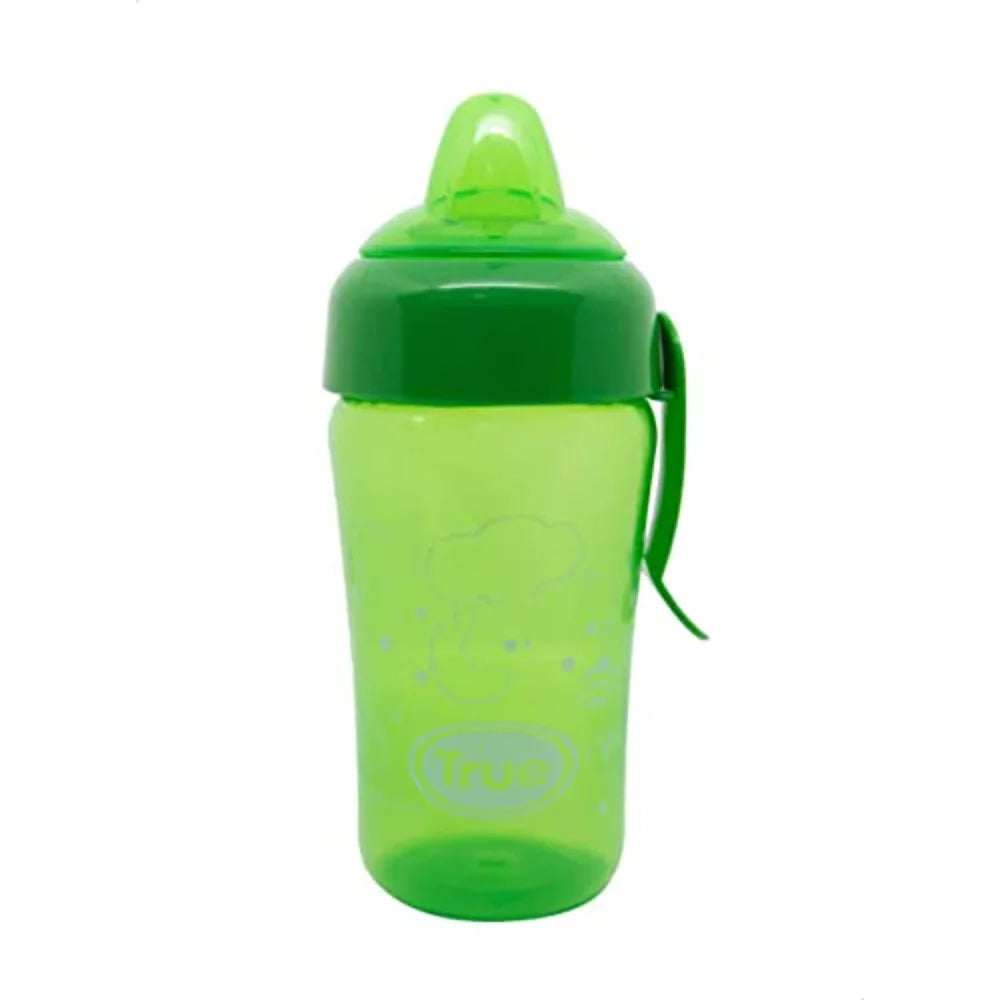 True Gold Silicone Spout Cup 300ml – Green - Baby Essentials