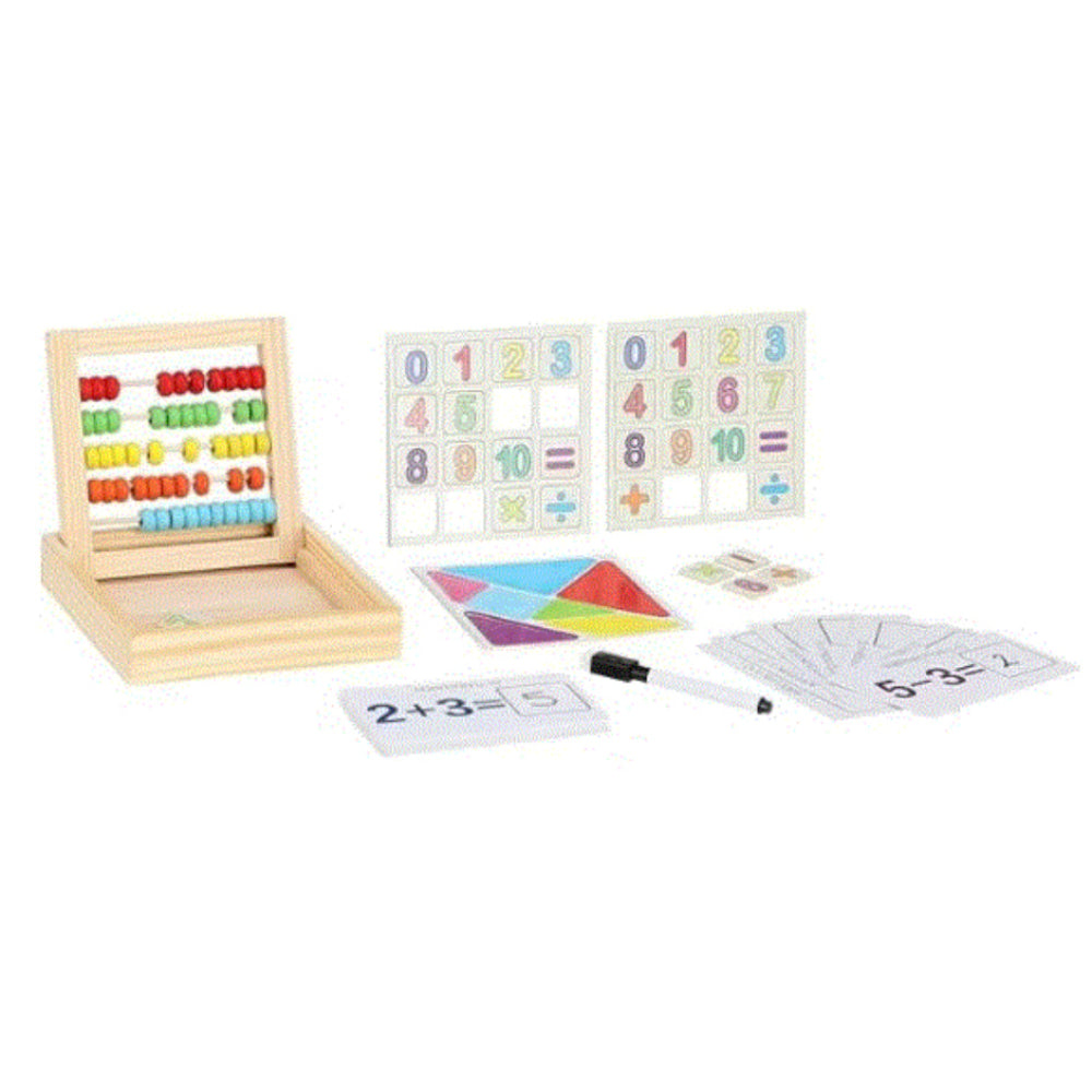 Abacus Learning Set with Cards & Tangram