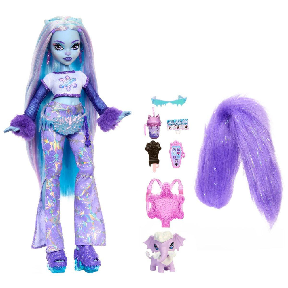 Mattel Monster High Doll – Abbey Bominable Yeti Fashion Doll with Accessories - Toys