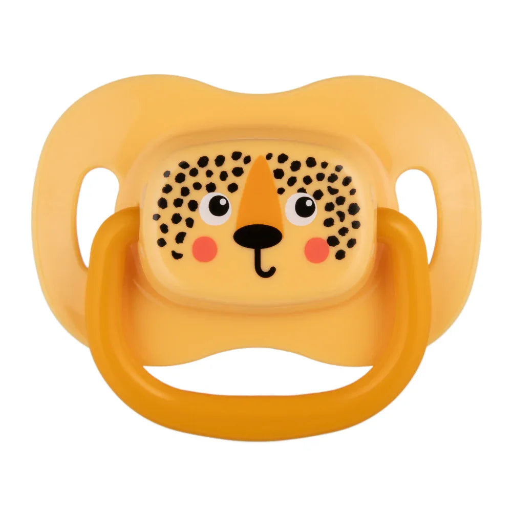 Canpol Babies Silicone Symmetrical Soother 0-6m – Orange (2Pcs)