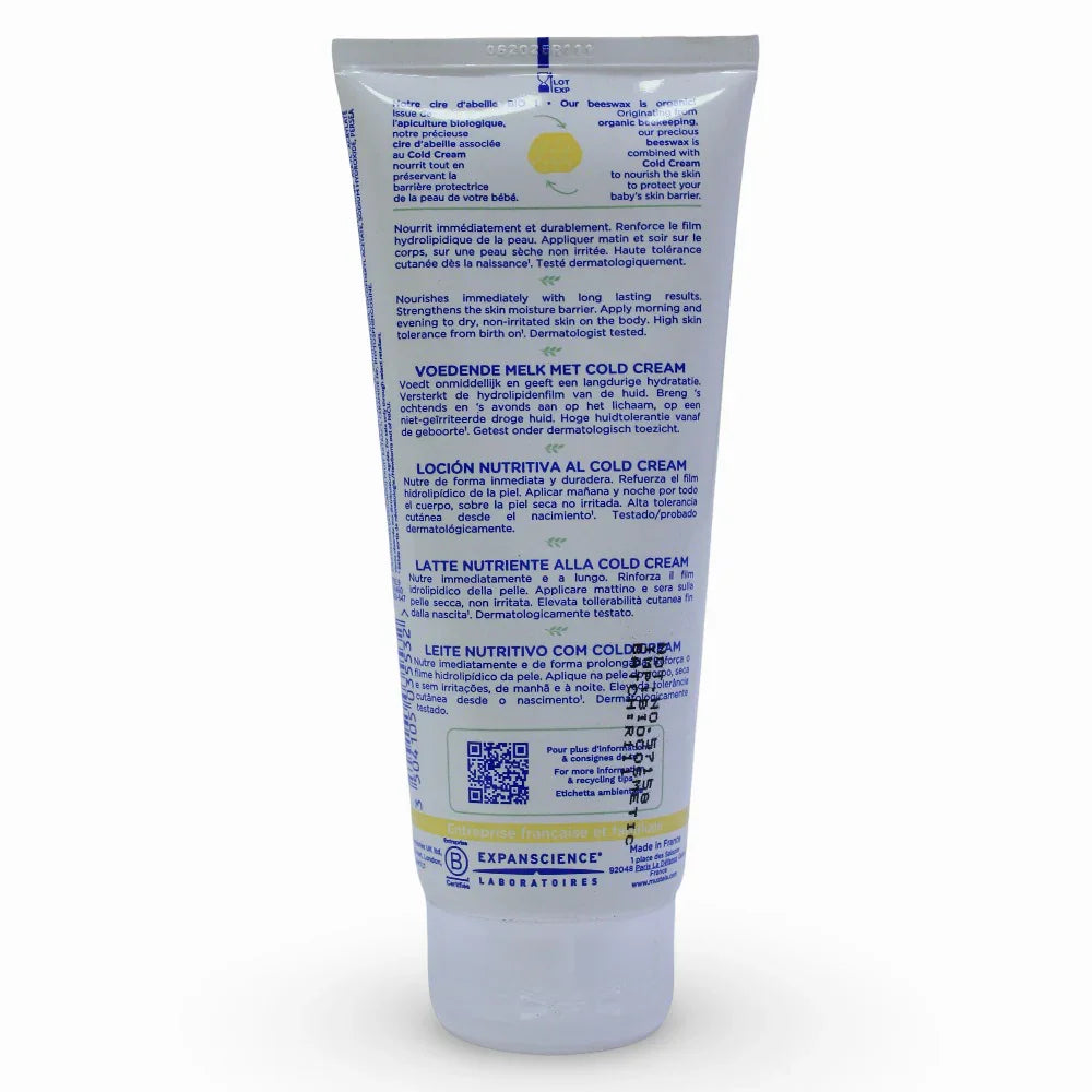 Mustela Nourishing Lotion with Cold Cream 200ml
