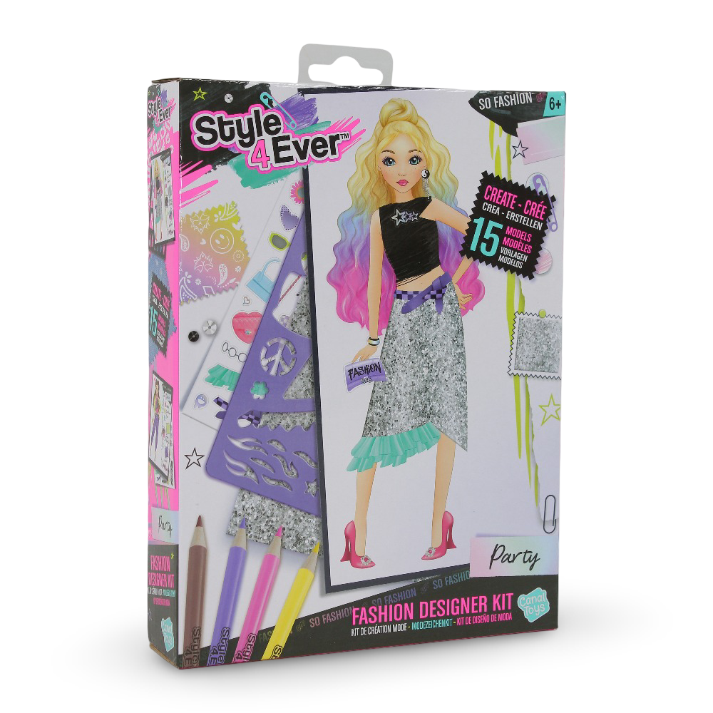 Style 4 Ever Fashion Designer Kit - Toys - OKO
