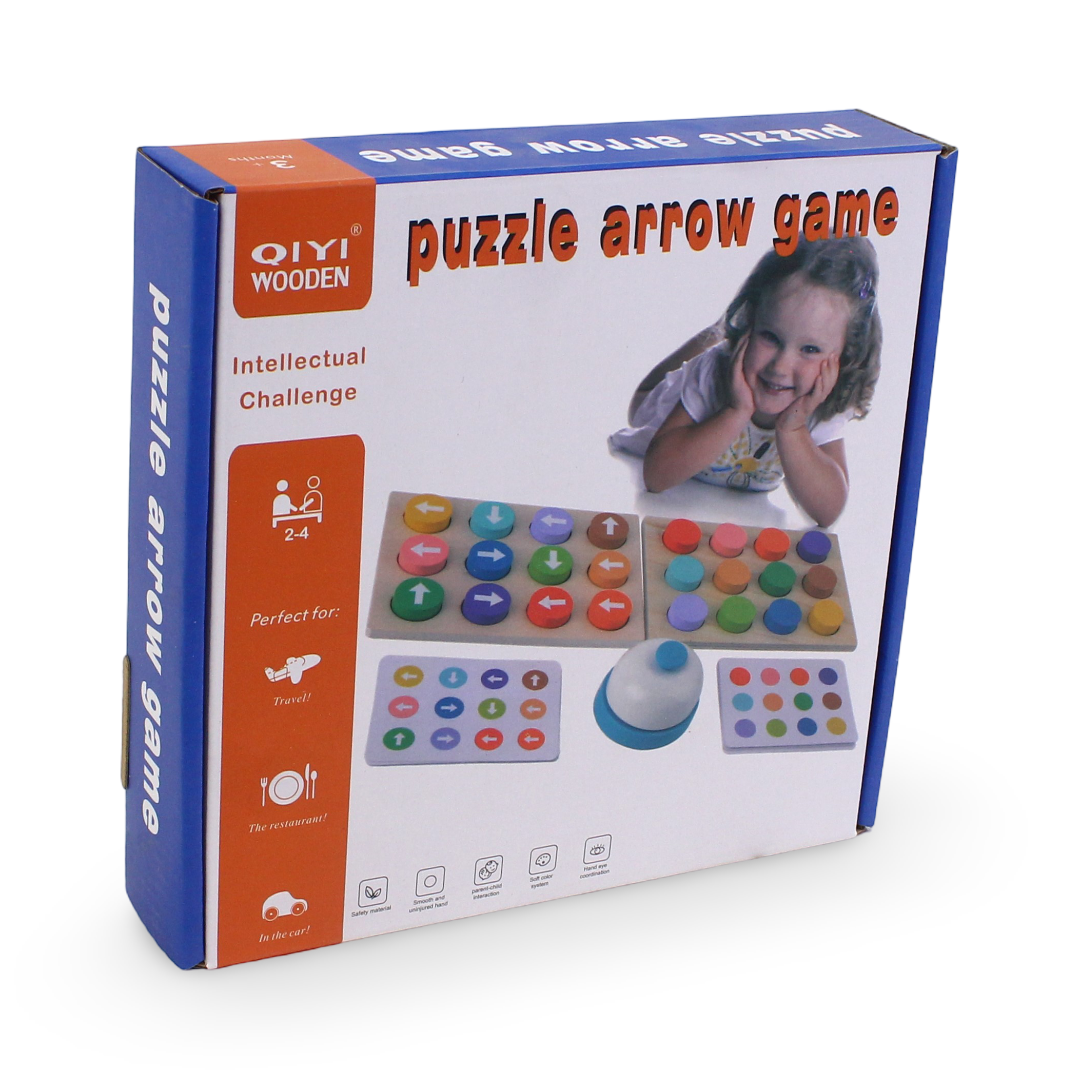 Arrow Puzzle Game – Color & Direction Challenge - Toys - Bright Future