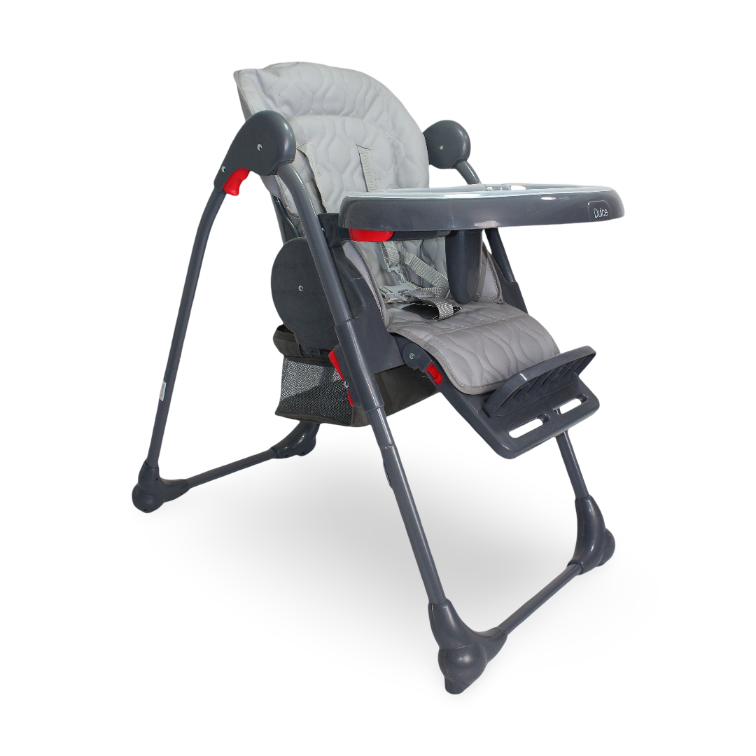 Lorelli Dulce High Chair – Grey - Baby Essentials