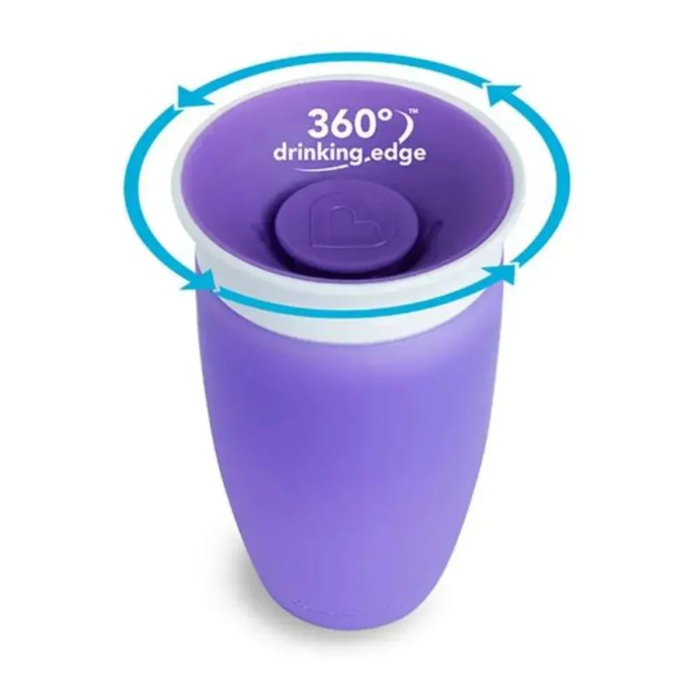 Munchkin Miracle 360° Sippy Cup 296ml - Purple