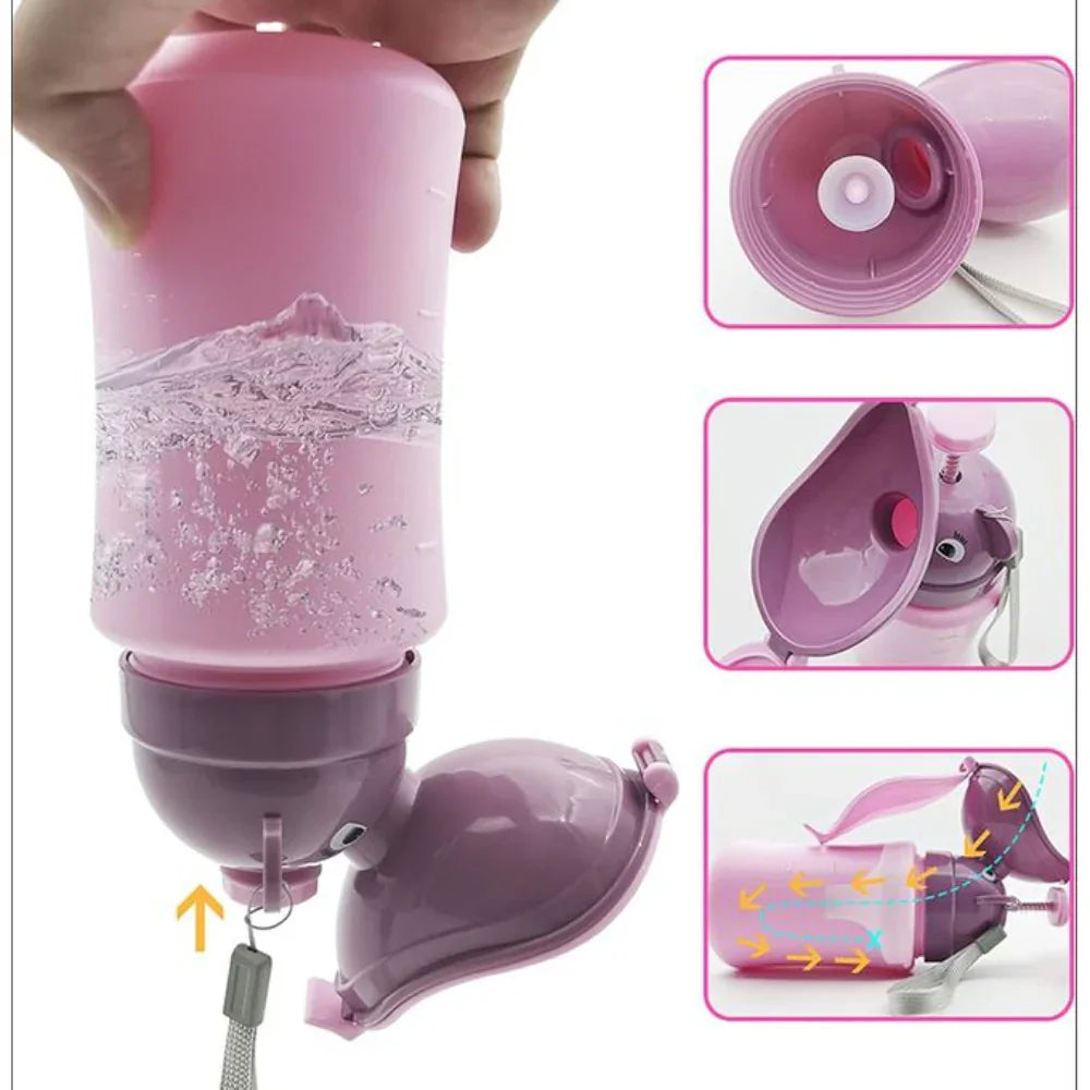 Portable Children's Urination Bottle – Girls