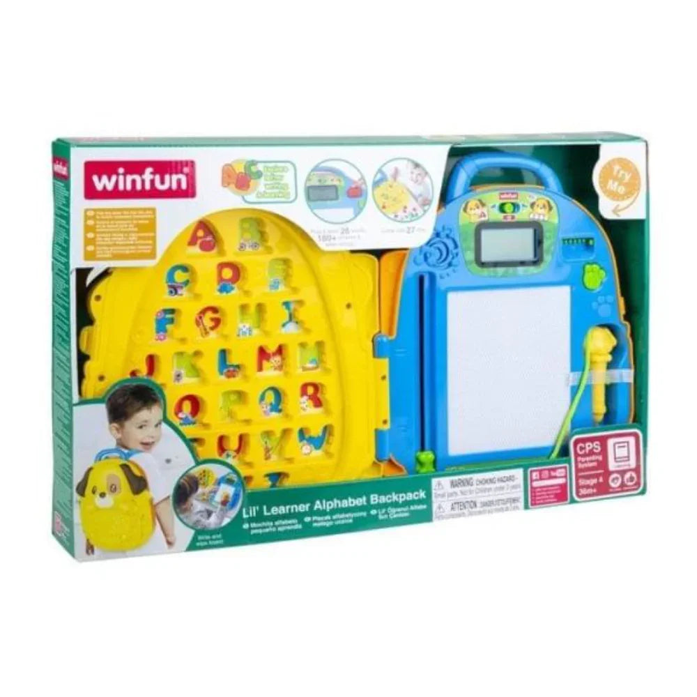 WinFun Lil' Learner Alphabet Backpack