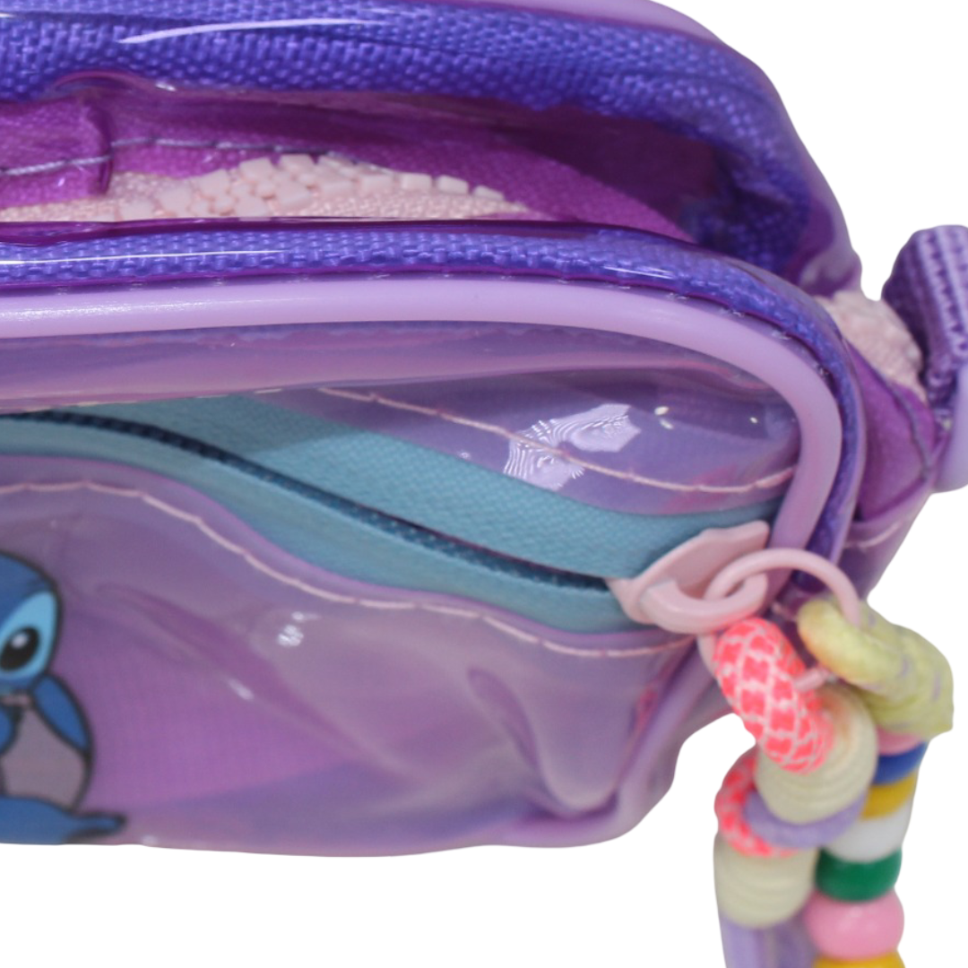 حقيبة Stitch شفافة – بنفسجي