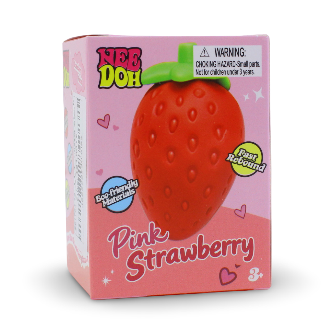 NeeDoh Strawberry Squishy Toy