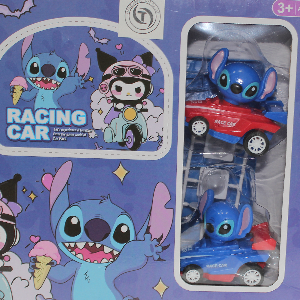 Kuromi Racing Car Parking Lot Play Set
