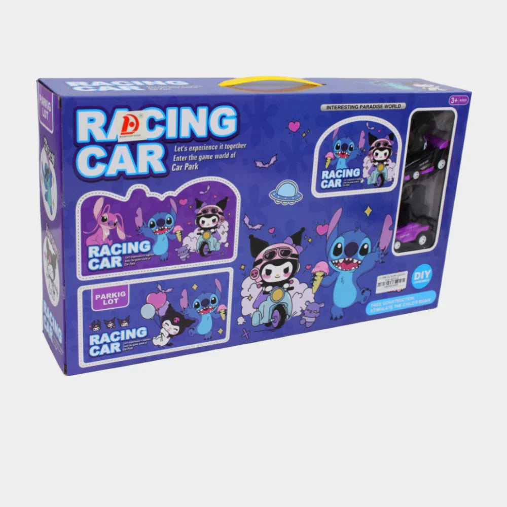 Kuromi Racing Car Track Playset