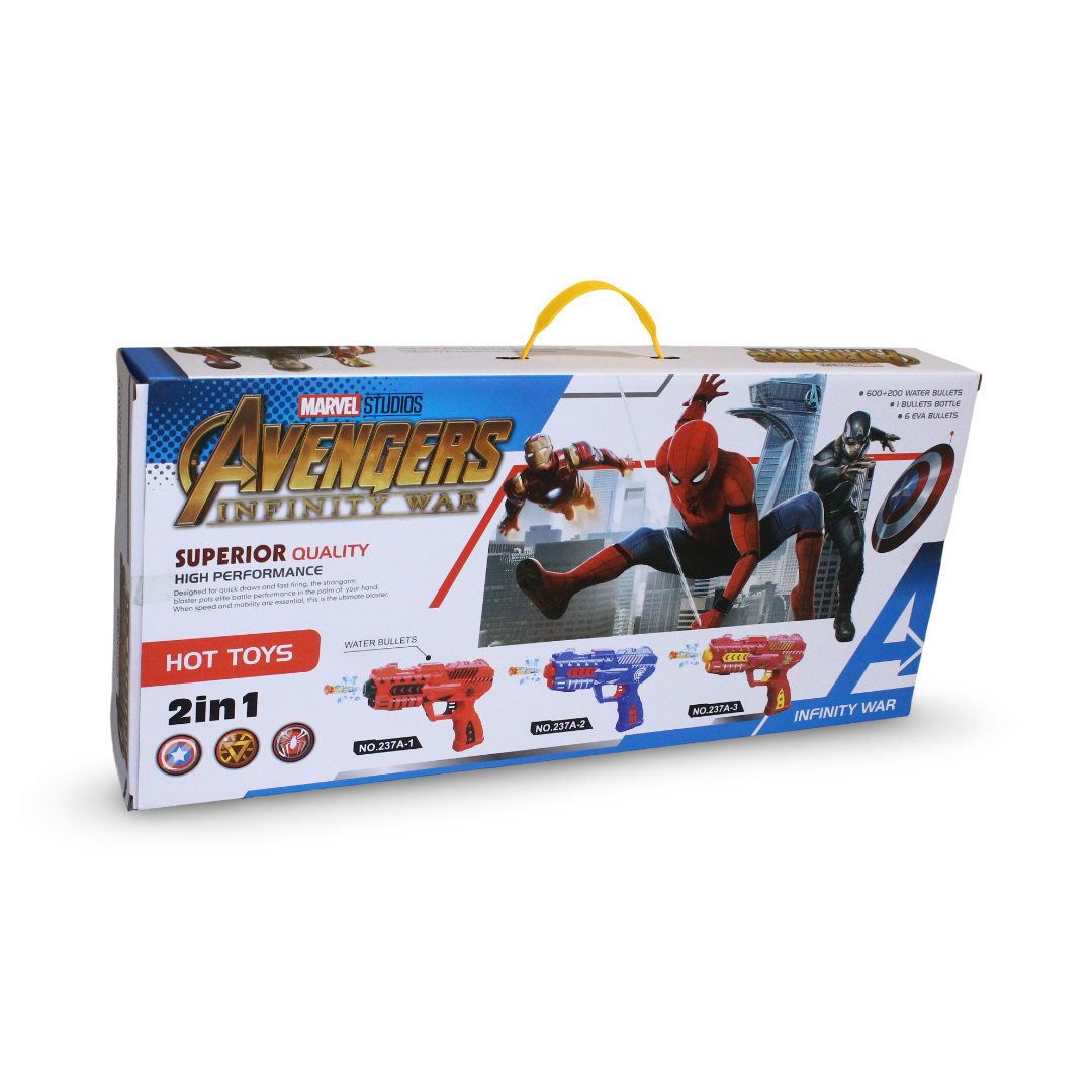 Spider-Man 2-in-1 Power Gun and Mask Playset