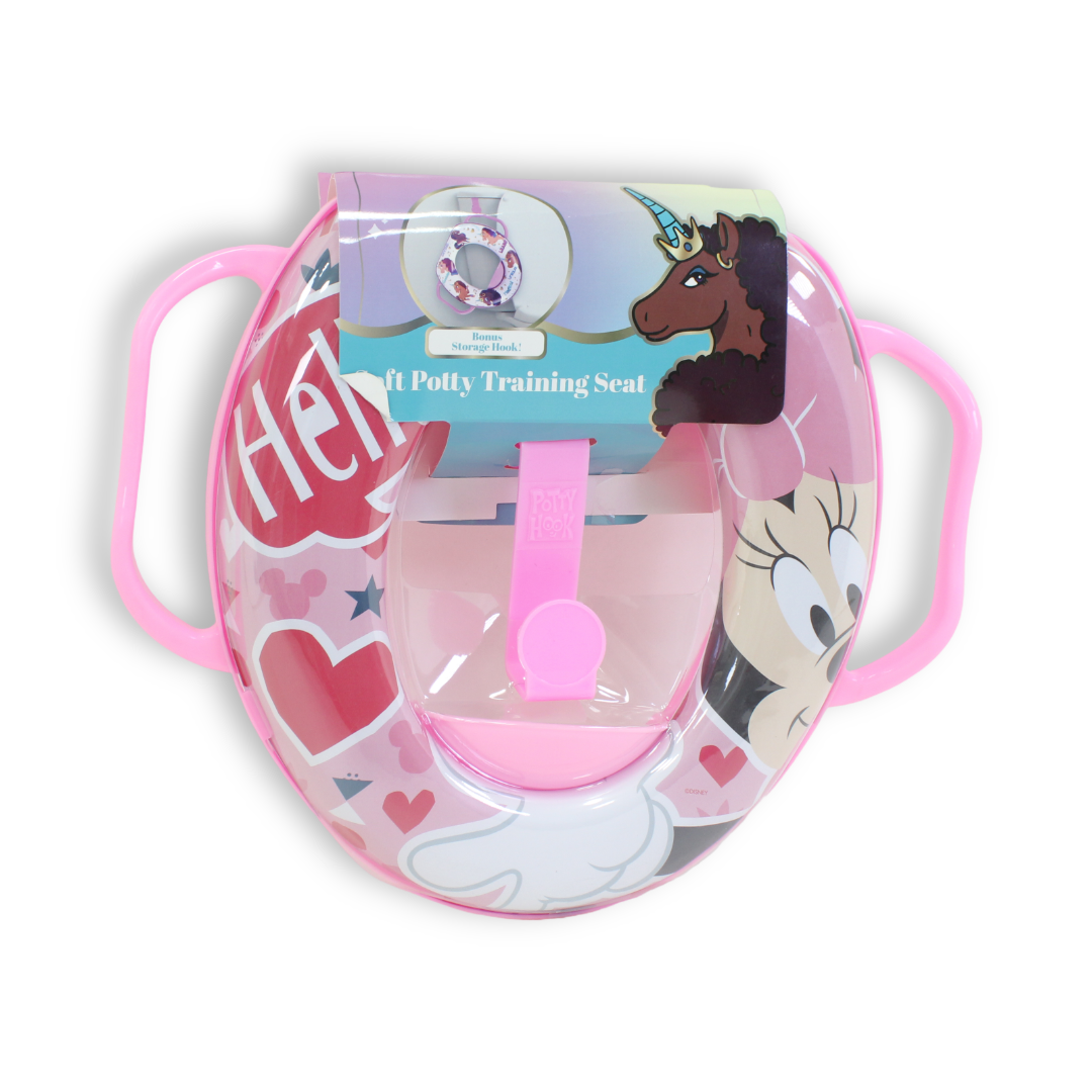 Minnie Mouse Soft Potty Training Seat with Handles